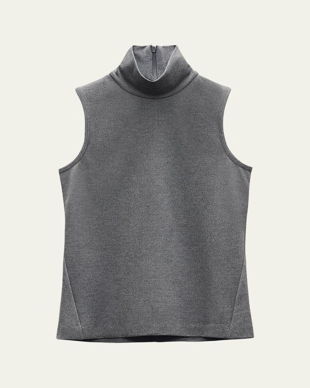 Irina Ponte Turtleneck Tank Top